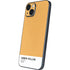 Amber Yellow iPhone 14 Plus Skin